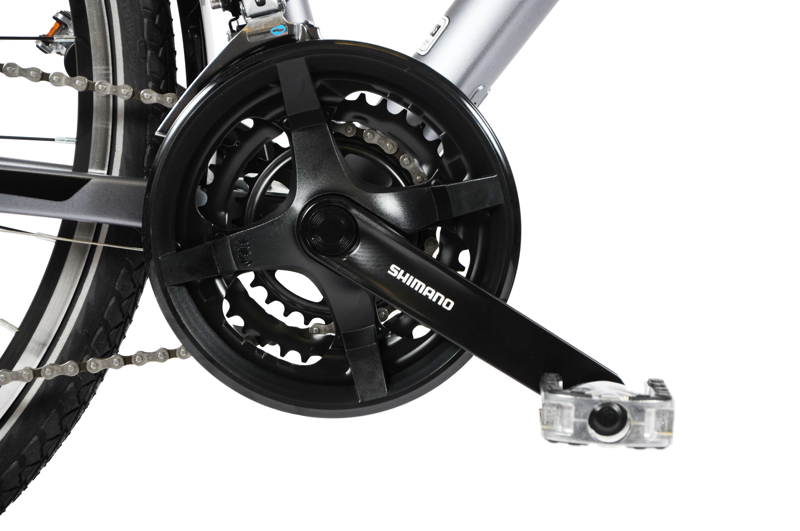 Salcano Istanbul Commuter Hybrid Bike Grey-11